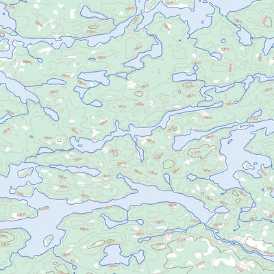 Natural Resources Canada Lac Roggan (033K04 Toporama) digital map