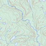 Natural Resources Canada Lac Rond, QC (022J11 Toporama) digital map