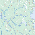 Natural Resources Canada Lac Saffray, QC (024G11 Toporama) digital map