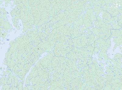 Natural Resources Canada Lac Saint-Amour, QC (031N08 Toporama) digital map