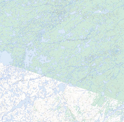 Natural Resources Canada Lac Saint-Fond, QC (024M08 Toporama) digital map