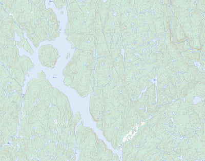 Natural Resources Canada Lac Sainte-Anne, QC (022J04 Toporama) digital map