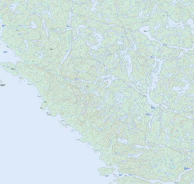 Natural Resources Canada Lac Sanningajuq, NU (034K03 Toporama) digital map