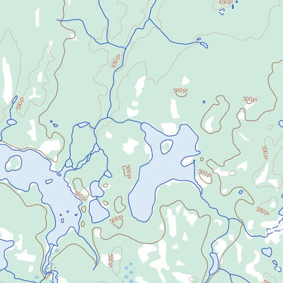 Natural Resources Canada Lac Scattered, QC (024F15 Toporama) digital map