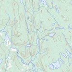 Natural Resources Canada Lac Sédillot, QC (022F11 Toporama) digital map