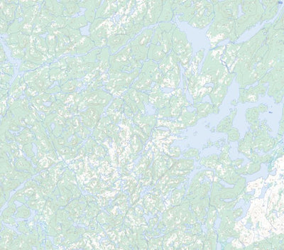 Natural Resources Canada Lac Sérigny, QC (023N05 Toporama) digital map