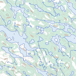Natural Resources Canada Lac Serin, QC (034I13 Toporama) digital map