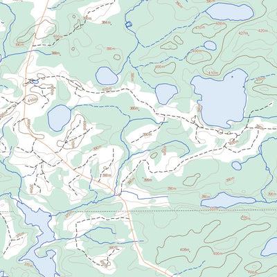 Natural Resources Canada Lac Seul (052K08 Toporama) digital map