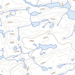 Natural Resources Canada Lac Sirmiq, QC (035K02 Toporama) digital map