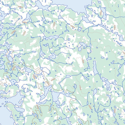 Natural Resources Canada Lac Soissons, QC (024G01 Toporama) digital map