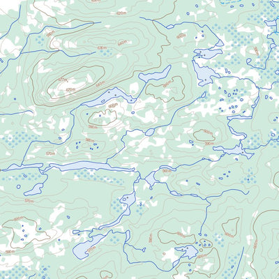 Natural Resources Canada Lac Sorelet, QC (023K12 Toporama) digital map