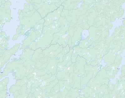 Natural Resources Canada Lac Soscumica, QC (032K03 Toporama) digital map