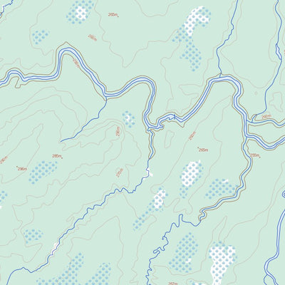 Natural Resources Canada Lac Soscumica, QC (032K03 Toporama) digital map
