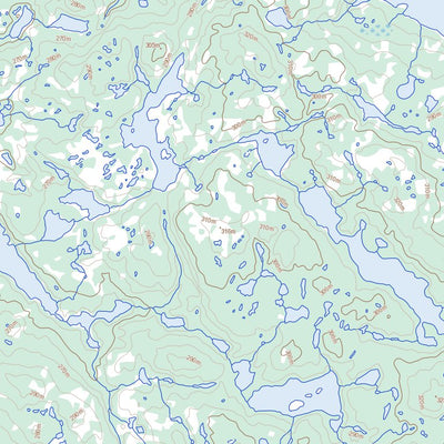 Natural Resources Canada Lac Suluppaugalik, QC (034H16 Toporama) digital map