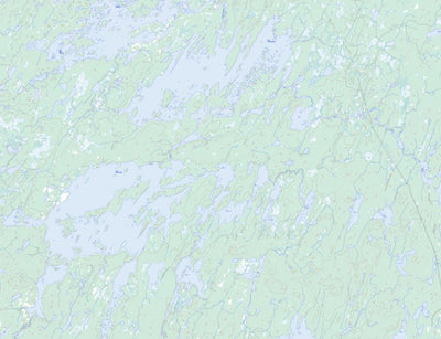 Natural Resources Canada Lac Surprise, QC (032G07 Toporama) digital map