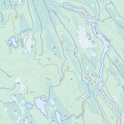 Natural Resources Canada Lac Suzanne, QC (032L09 Toporama) digital map