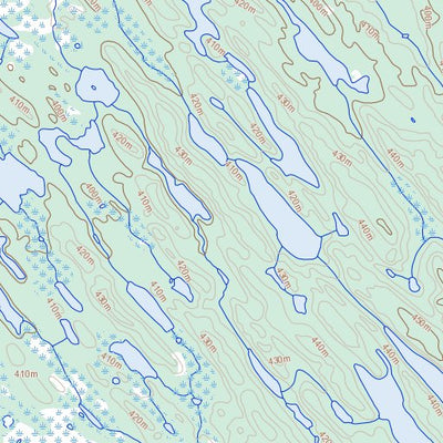 Natural Resources Canada Lac Taché, NT (085M13 Toporama) digital map