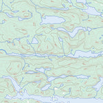 Natural Resources Canada Lac Taraton, QC (033O02 Toporama) digital map