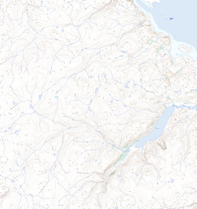 Natural Resources Canada Lac Tasialujjuaq, NU (035I03 Toporama) digital map