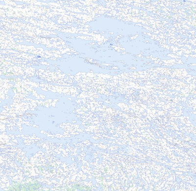 Natural Resources Canada Lac Tasiat, QC (034O03 Toporama) digital map