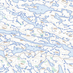 Natural Resources Canada Lac Tasiat, QC (034O03 Toporama) digital map