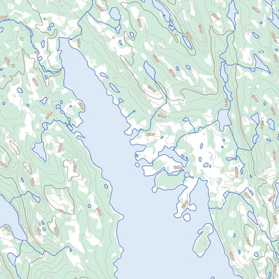 Natural Resources Canada Lac Tasirpaarusiq (024J01 Toporama) digital map