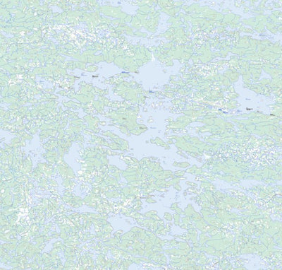 Natural Resources Canada Lac Tasirruaraaluk, QC (034K08 Toporama) digital map