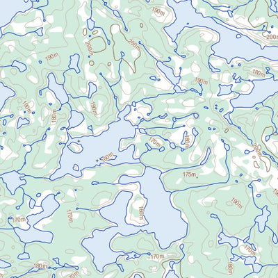 Natural Resources Canada Lac Tasirruaraaluk, QC (034K08 Toporama) digital map