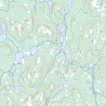 Natural Resources Canada Lac Tassigny, QC (023N04 Toporama) digital map