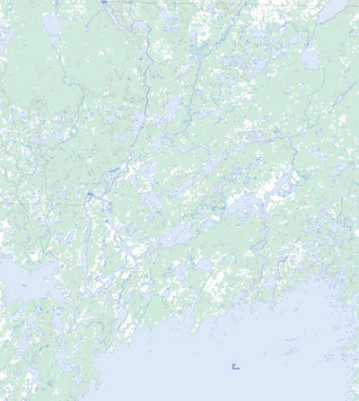 Natural Resources Canada Lac Tempier, NT (085M09 Toporama) digital map