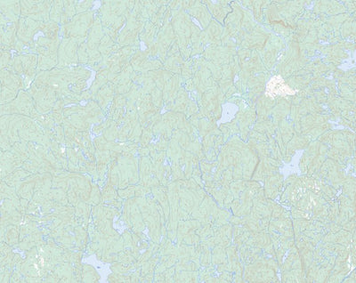Natural Resources Canada Lac Ternet, QC (022I16 Toporama) digital map