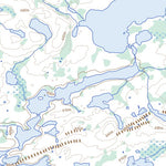 Natural Resources Canada Lac Tête D'Ours, NT (075M07 Toporama) digital map