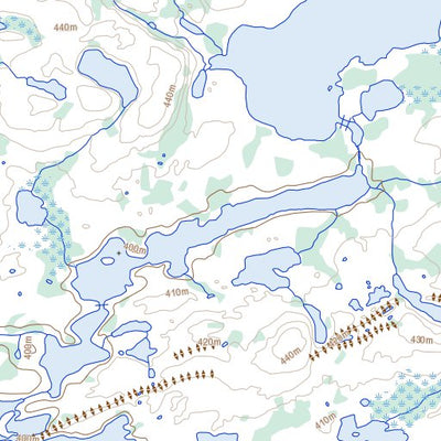 Natural Resources Canada Lac Tête D'Ours, NT (075M07 Toporama) digital map