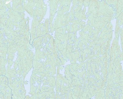 Natural Resources Canada Lac Tooker, QC (012O09 Toporama) digital map