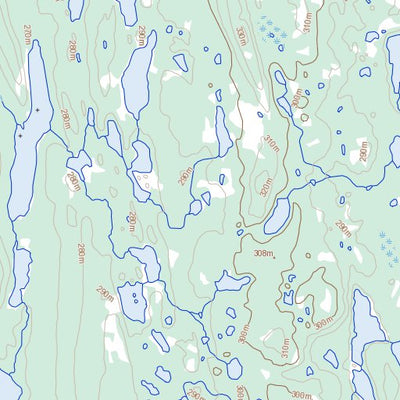 Natural Resources Canada Lac Totel, QC (024G04 Toporama) digital map