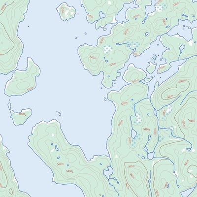 Natural Resources Canada Lac Tudor, QC (023P14 Toporama) digital map