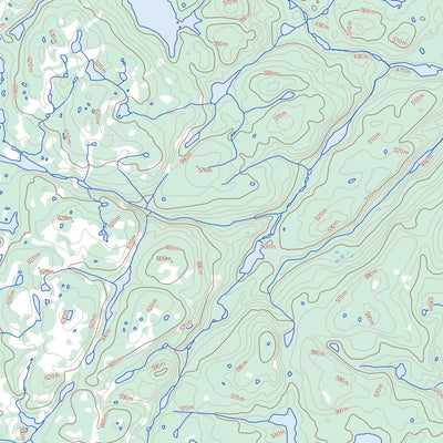 Natural Resources Canada Lac Tudor, QC (023P14 Toporama) digital map