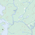 Natural Resources Canada Lac Usborne, QC (031K02 Toporama) digital map