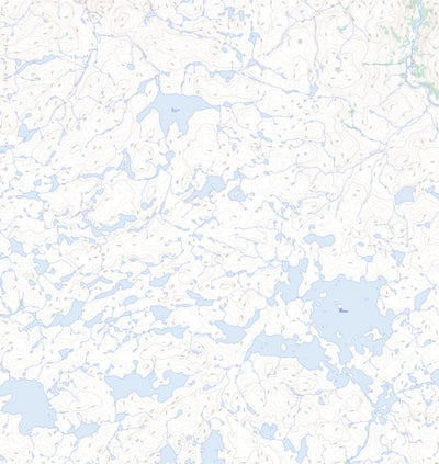 Natural Resources Canada Lac Vanasse, QC (035G13 Toporama) digital map