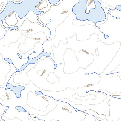 Natural Resources Canada Lac Vanasse, QC (035G13 Toporama) digital map