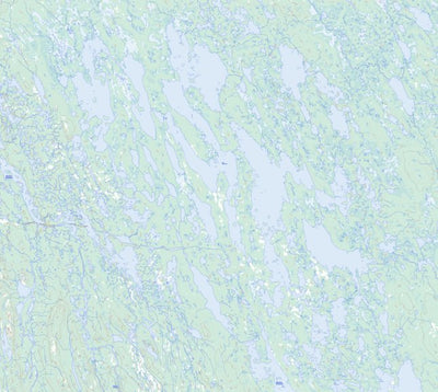 Natural Resources Canada Lac Vannes (023O15 Toporama) digital map