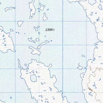 Natural Resources Canada Lac Vannes, QC (023O15 CanMatrix) digital map
