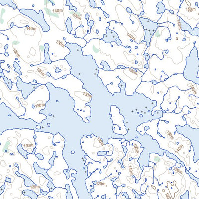 Natural Resources Canada Lac Vattier, QC (034N09 Toporama) digital map