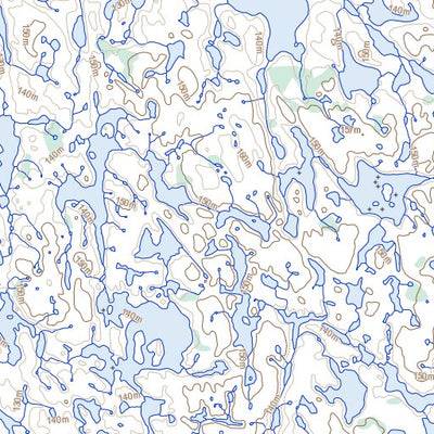 Natural Resources Canada Lac Vattier, QC (034N09 Toporama) digital map