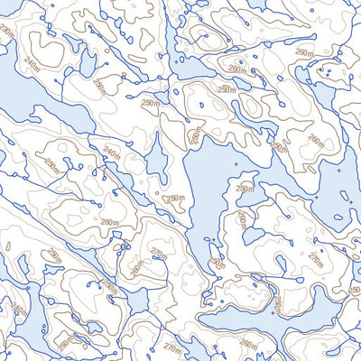 Natural Resources Canada Lac Vaubert, QC (035B14 Toporama) digital map