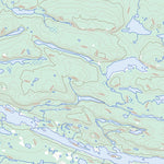 Natural Resources Canada Lac Veillard, QC (024B05 Toporama) digital map