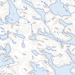 Natural Resources Canada Lac Veillon (035B11 Toporama) digital map