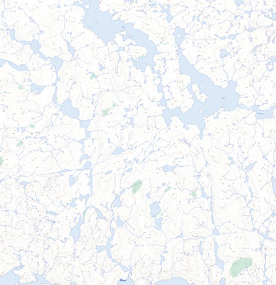 Natural Resources Canada Lac Vergons, QC (035H04 Toporama) digital map