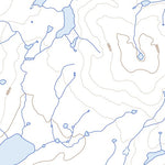Natural Resources Canada Lac Vergons, QC (035H04 Toporama) digital map