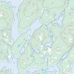 Natural Resources Canada Lac Vignal (023F08 Toporama) digital map